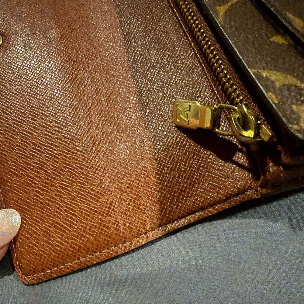 Louis Vuitton PoppinCourt Haute Brown Monogram Shoulder Bag AND wallet - Picture 15 of 16